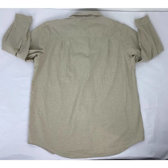 Vintage Embroidered Halloween Fall Pumpkin Scarecrow Cotton Shirt CST Sport - 1X - Picture 6 of 7